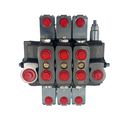 Valva monobloco eléctrico-hidráulico SN-3-Spool SN-3/2S Para YOULI Cálculo máximo de vazão 60L/MIN