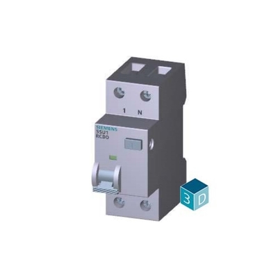 Interruptor de distribuição de baixa tensão da Siemens FI/LS AC 30MA 1 N-P C6 4.5KA5SU1353-1KK06