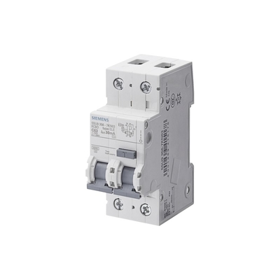 Siemens Switch de distribuição de energia de baixa tensão LS/DI 5SU9356-1KK16 RCBO AC 30MA 1 N C16 6KA