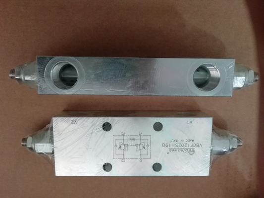 Válvula de contra-equilíbrio VBCD 1/4&quot; DE/A para pressão máxima de 350 bar