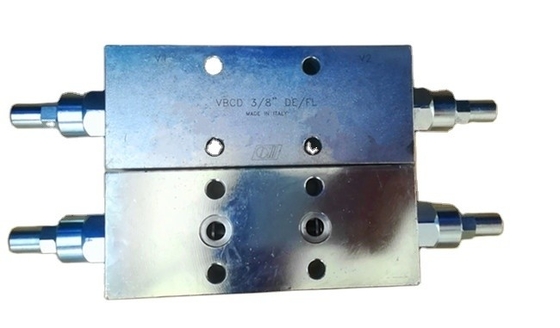 Válvula de contra-equilíbrio VBCD 1/4&quot; DE/A para pressão máxima de 350 bar