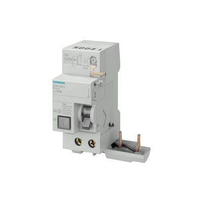 Peso líquido kg 0,204 Kg 5SM2322-0 RC Unidade para 5SY Tipo de dois polos AC em 40 A 30 mA Un AC 230 V
