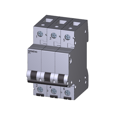 Distribuição de baixa tensão Siemens 5TL1391-0 Interruptor de circuito 100A 3 Polos 100% Original