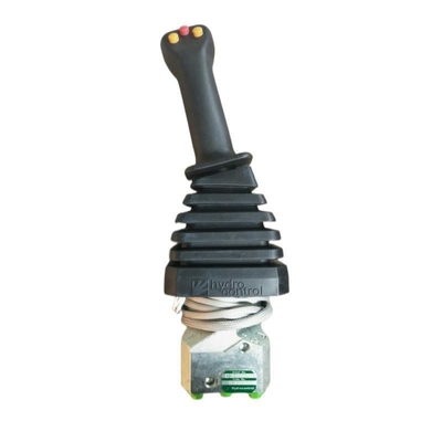 Sistema de controlo com joystick hidráulico RCM/2 para escavadeiras e plataformas de perfuração geotécnica