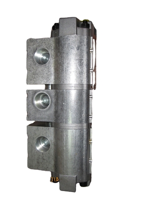 Divisor de fluxo PLD20/4/CS-GE/14-GD/*4 com 480*120*130 mm de tamanho e motor de engrenagem síncrona