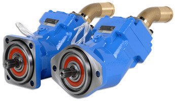 200L/min Cálculo máximo de vazão Xpi108 Bomba de pistão hidráulica 108cc/rev 380BAR 420*260**190mm