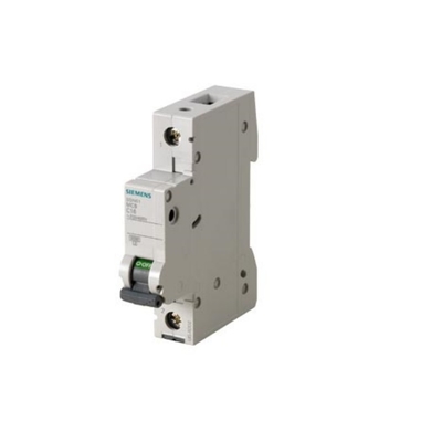Siemens 5SN6110-7CN 230/400V 6kA 1-pólio C 10 A Interruptor de circuito peso líquido kg 0,261 Kg
