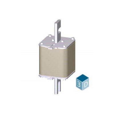 3NE3338-8 SITOR Fuse Link Com Slotted Blade Contacts NH2 Em 800 A a R Un AC 800 V Indicador Frontal 3NE33388