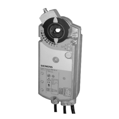 Siemens GBB161.1E Válvulas e atuadores de amortecimento de máquinas de construção 100% originais