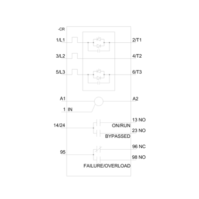 Siemens 3RW40 Soft Starter 75kw 11kw/400v 40 Graus 200-480V AC 24V 1 peça CZ Prazo de pagamento T/T