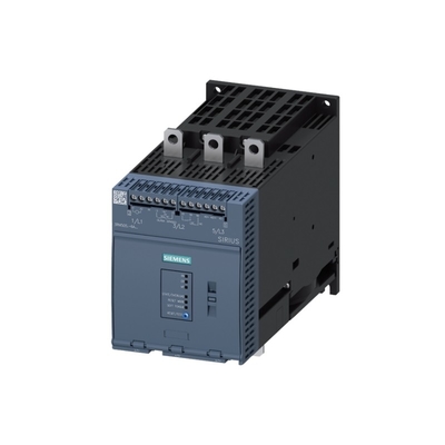 Siemens 3RW50556AB14 Soft Starter 200-480V 143A 110-250V AC Terminals de parafuso de saída analógica