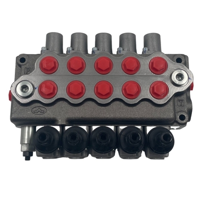 G 3/8&quot; Port Size 5-Spool SD5/5 WALVOIL válvula hidráulica direcional 45L/min 315bar