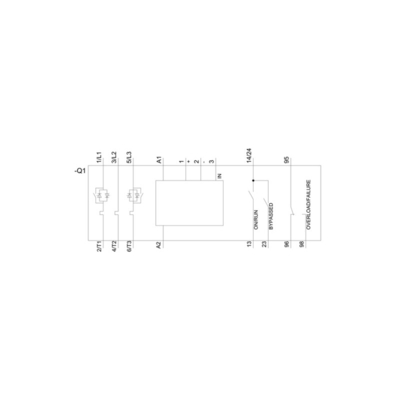 3RW4056-6BB44 SIRIUS Soft Starter S6 162A 90 kW/400V 200-460V AC 230V AC terminais de parafuso