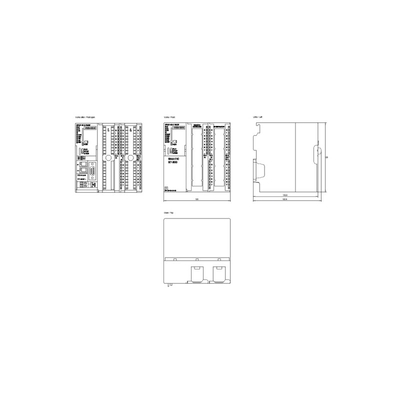 6ES7314-6EH04-0AB0 Pacote Original Siemens PLC S7-300 CPU 314C-2PN/DP Memória outros