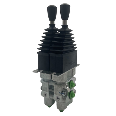 Válvulas de controlo remoto de 2 bobinas para joystick de controlo de piloto hidráulico na perfuração de rocha