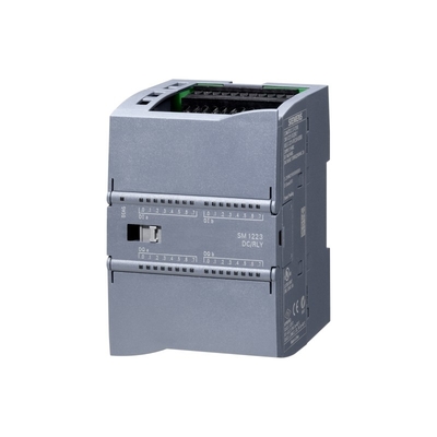16DI/16DO 16DI 24V DC Sink/Source 16DO Relay 2A PLC Digital I/O SM 1223 para Indústria