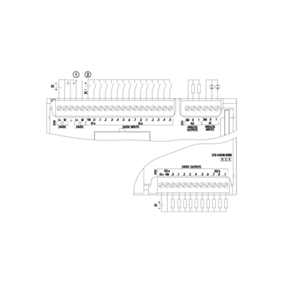 6ES7215-1AG40-0XB0 SIMATIC S7-1200 CPU 1215C CPU compacta DC/DC/DC 2 portas PROFINET