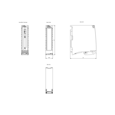 6ES7526-1BH00-0AB0 SIMATIC S7-1500 PLC F-DI 16x 24 V DC PROFIsafe 35 MM Largura Excelente