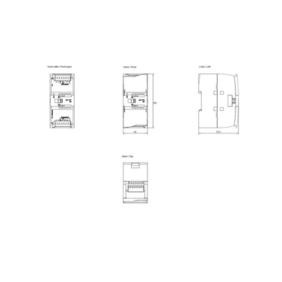 SIMATIC S7-1200 Entrada digital SM 1221 8 DI 24 V DC Sink/Source PLC 6ES7221-1BF32-0XB0