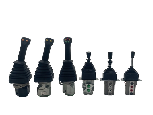 RCX Tipo Joystick Hidráulico Excavador Manubrio de Controle Remoto com G1 / 4 &quot;Tamanho de porta