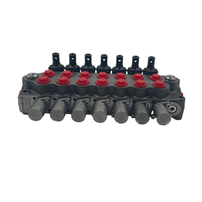 Taxa de fluxo máxima 45L/min. válvula de controlo direccional hidráulica SD5/7-P KG3-160 para Wolfo