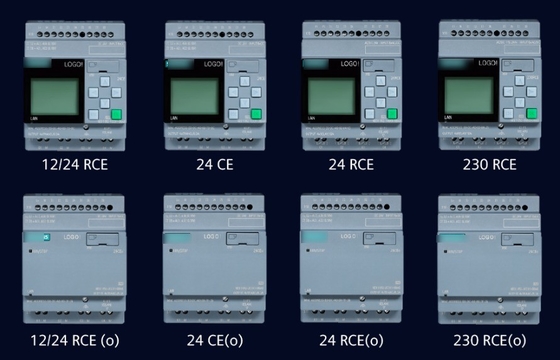 LOGO V8.1 12/24RCE Controlador programável com módulo hospedeiro 6ED1052-1HB00-0BA8 e RCE