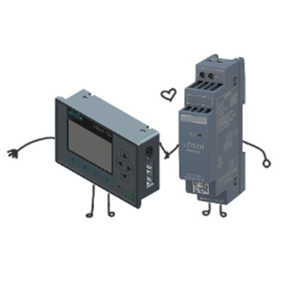 Máquina LOGO AM2 RTD Modulo de expansão analógica 6ED1055-1MD00-0BA2 Controlador programável