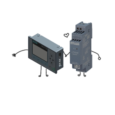 LOGO DM16 24R Controlador programável para automação do módulo de expansão PLC LOGO 8