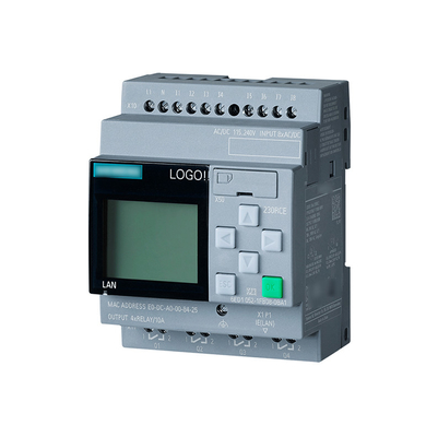 Simplifique o controlo da sua máquina com o LOGO 24RCE AC/DC Logic Module 6ED1052-2HB00-0BA8