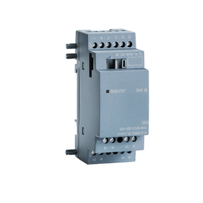 Controle automático 6ED1055-1HB00-0BA2 Controlador programável LOGO DM824R Modulo de expansão