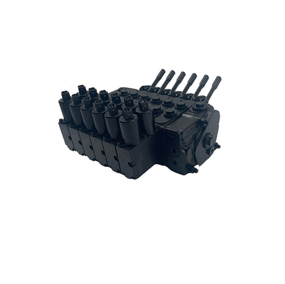 Valva distribuidora hidráulica pneumática de controlo direccional monobloco da série DPX50 com 1