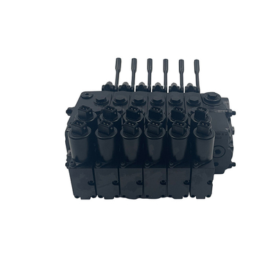 Valva distribuidora hidráulica pneumática de controlo direccional monobloco da série DPX50 com 1