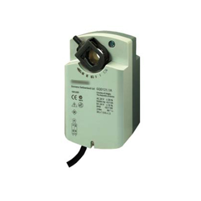 100% GQD121.1A Actuador de válvula de ar AC/DC24V 2Nm SR com interruptor auxiliar