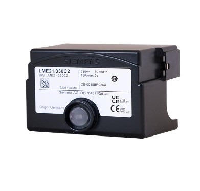 Controlador de queimador 100% original Siemens LME21.330C2 para aquecedores de ar a combustão directa