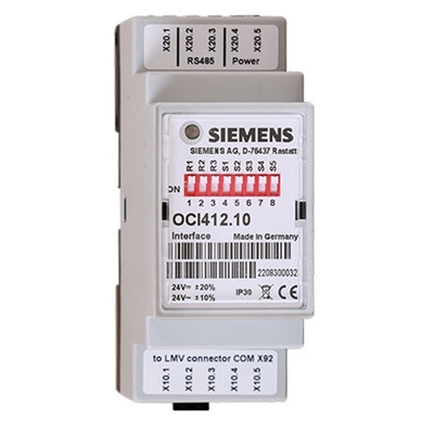 Siemens LMV27.100A2 Controle do queimador sem ecrã LED de base para conservação de energia