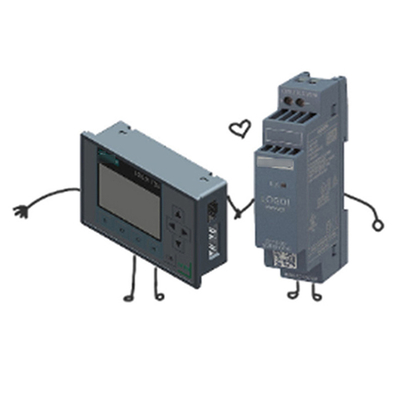 Siemens LOGO 24RCE AC/DC 6ED1052-2HB00-0BA8 PLC no prazo de pagamento Garantia do comércio TT