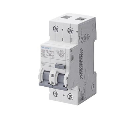 100% Original 5SU9326-1CN32 RCBO Tipo AC 30MA 6KA 2P C32 Siemens 5SU9 Miniatura Resíduo Corrente Corrente