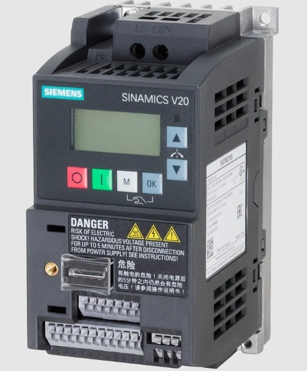 Original 380V 3AC 47-63Hz 18.5kW 6SL32105BE318UV0 SINAMICS V20 Inverter 100% autêntico