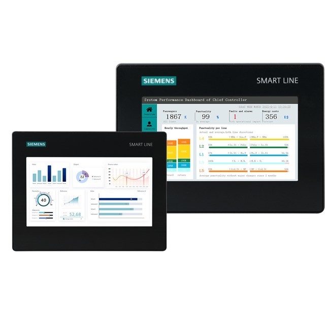 Número de entrada/saída Outros Siemens 100% painel inteligente original 6AV6648-0DE11-3AX0 HMI Smart 1000 IE V4