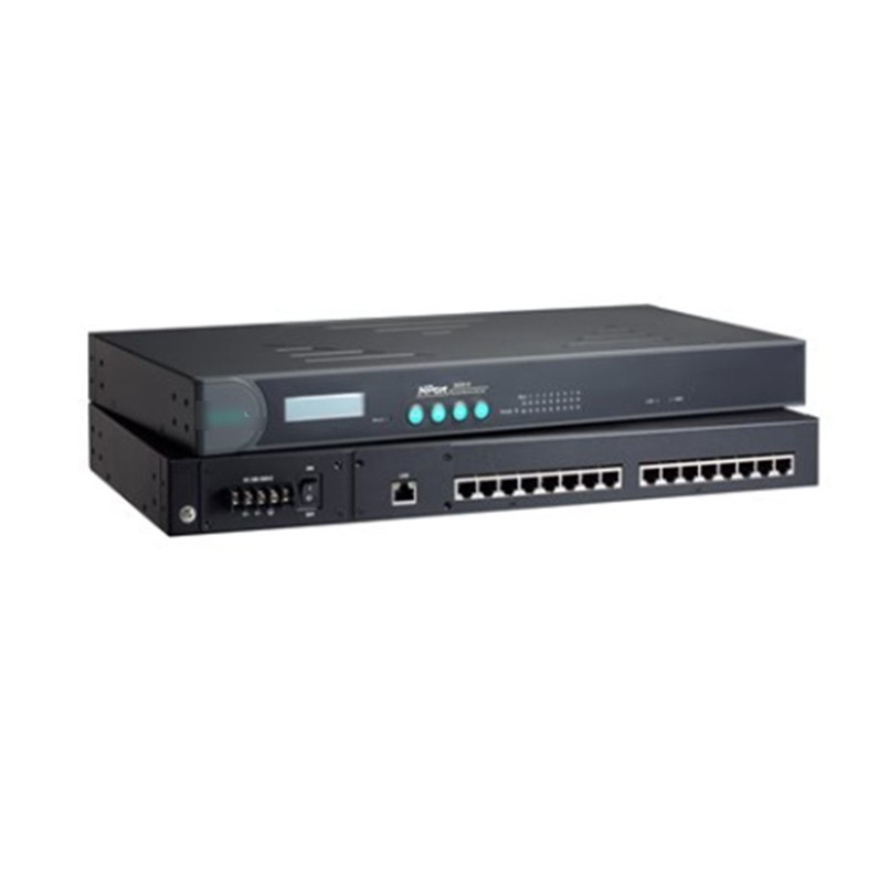 NPORT 5650-8-DT Servidor de rede de dispositivos de porta serial RS-232/422/485 de 8 portas para MOXA