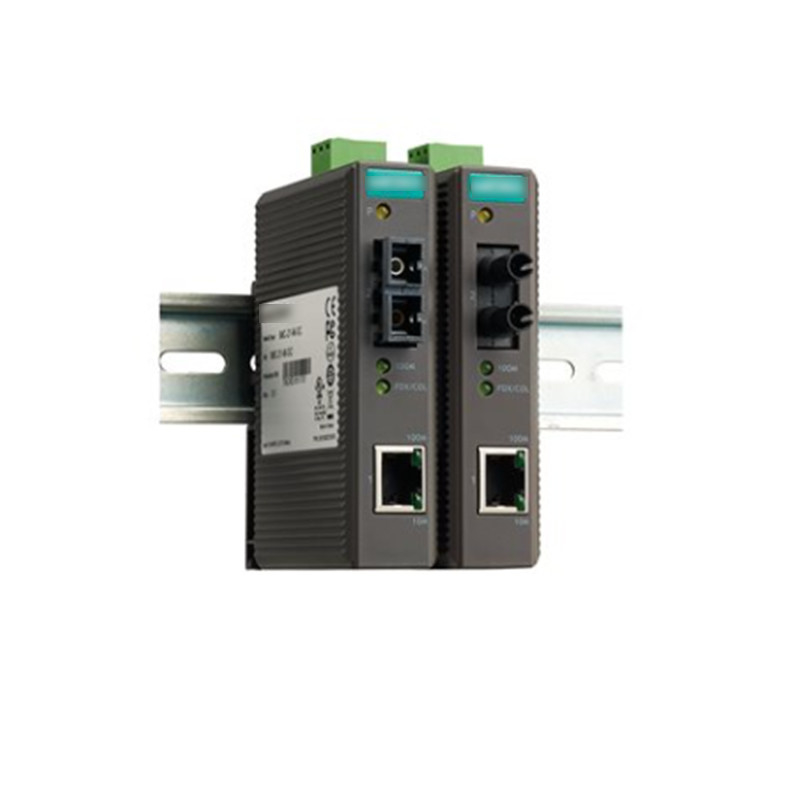 DHL TNT UPS FEDEX EMS Conversor fotográfico industrial de nível de entrada IMC-21-M-SC para MOXA