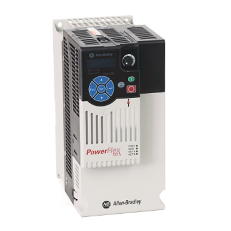 Outros controladores de acionamento AC de 5,5 kW e 7,5 HP PLC com programação PowerFlex 525 25B-D013N104