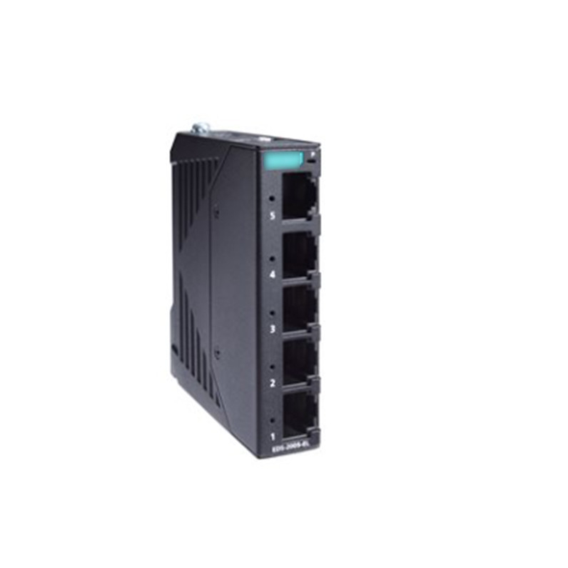 MOXA EDS-2005-EL Comutador Ethernet Industrial não gerenciado de 5 portas com bom desempenho