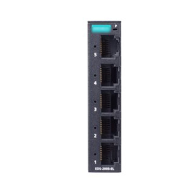Acessórios de computadores industriais EDS-2005-EL Comutador Ethernet não gerenciado de 5 portas para MOXA