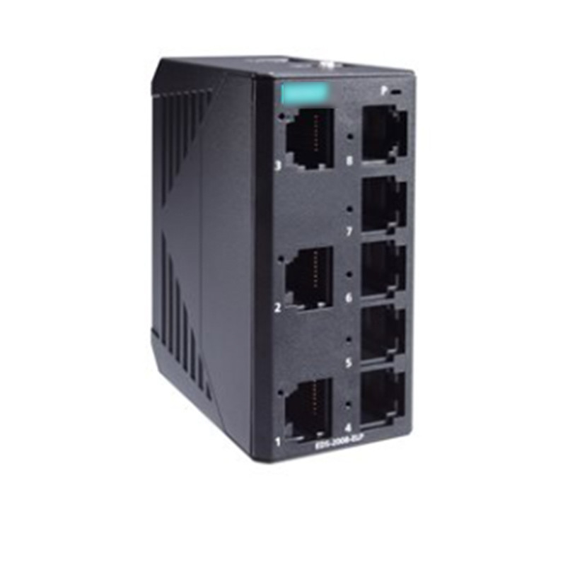 Acessórios para queimadores de gás para interruptor Ethernet de nível de entrada de série 8 portas MOXA EDS-2008-ELP