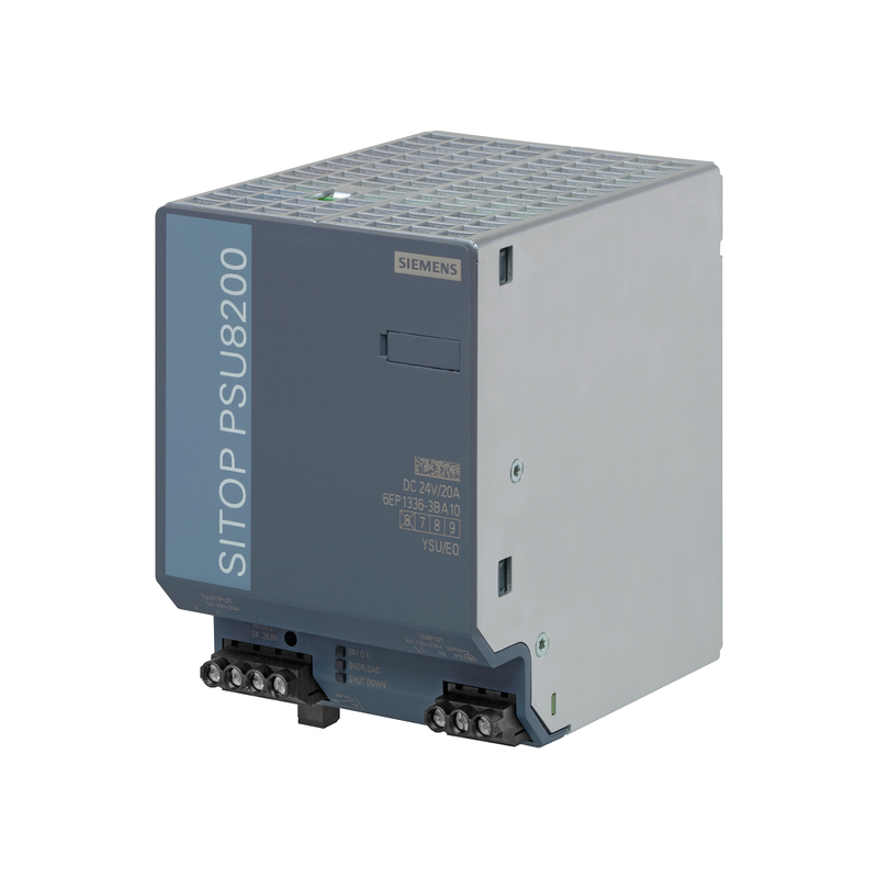 HYTECH Original SIEMENS SITOP PSU8200 24V DC 20A Módulo de alimentação estabilizado 6EP1336-3BA10