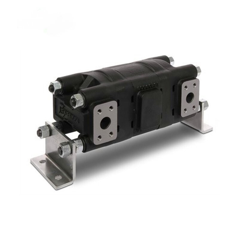 2 secções Motor de engrenagem rotativa Dividor de fluxo hidráulico HDD35.125 com 125cm3