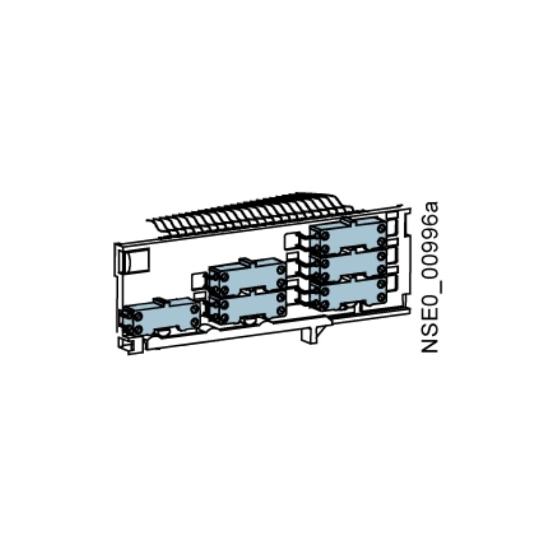 Interruptor de sinal de posição para quadro de orientação Siemens 3WL Acessório e 3 Microswitches