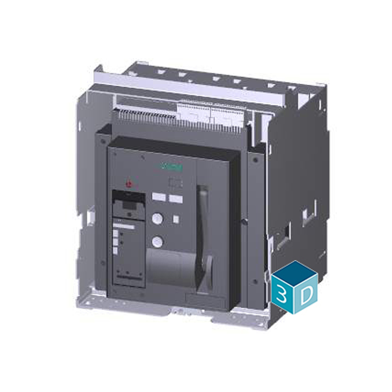 Siemens 3WT8252-6UG40-0AA1-Z 3P Disjuntor de instalação fixa para função de disjuntor