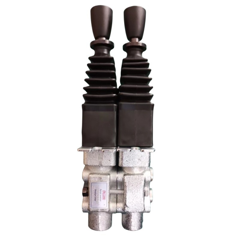 Sistema de controlo com joystick hidráulico RCM/2 para escavadeiras e plataformas de perfuração geotécnica